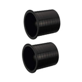 2x Monacor MBR-100 100mm Bass Reflex Port Tube